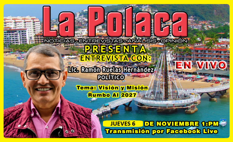 Ramón Rúelas Hernández concederá una entrevista en vivo en La Polaca